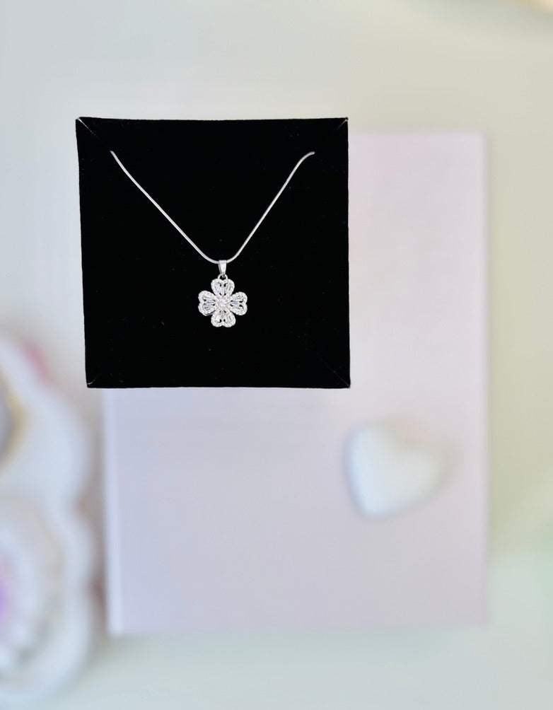Imperial Pavé Clover Pendant