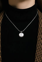 Minimalist Cylindrical Capsule Pendant