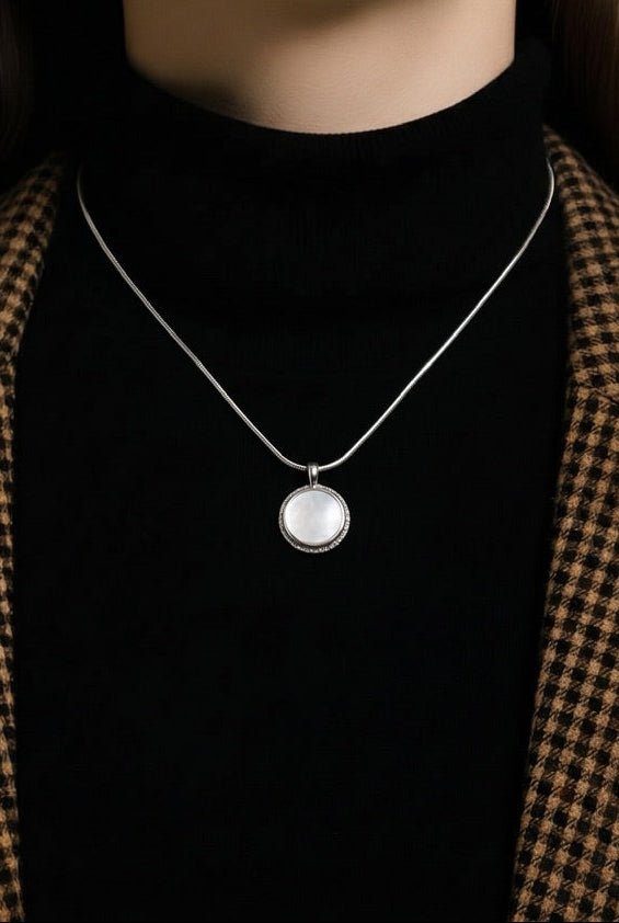 Minimalist Cylindrical Capsule Pendant
