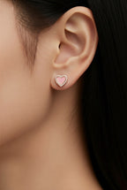 Amore Pastel Heart Studs