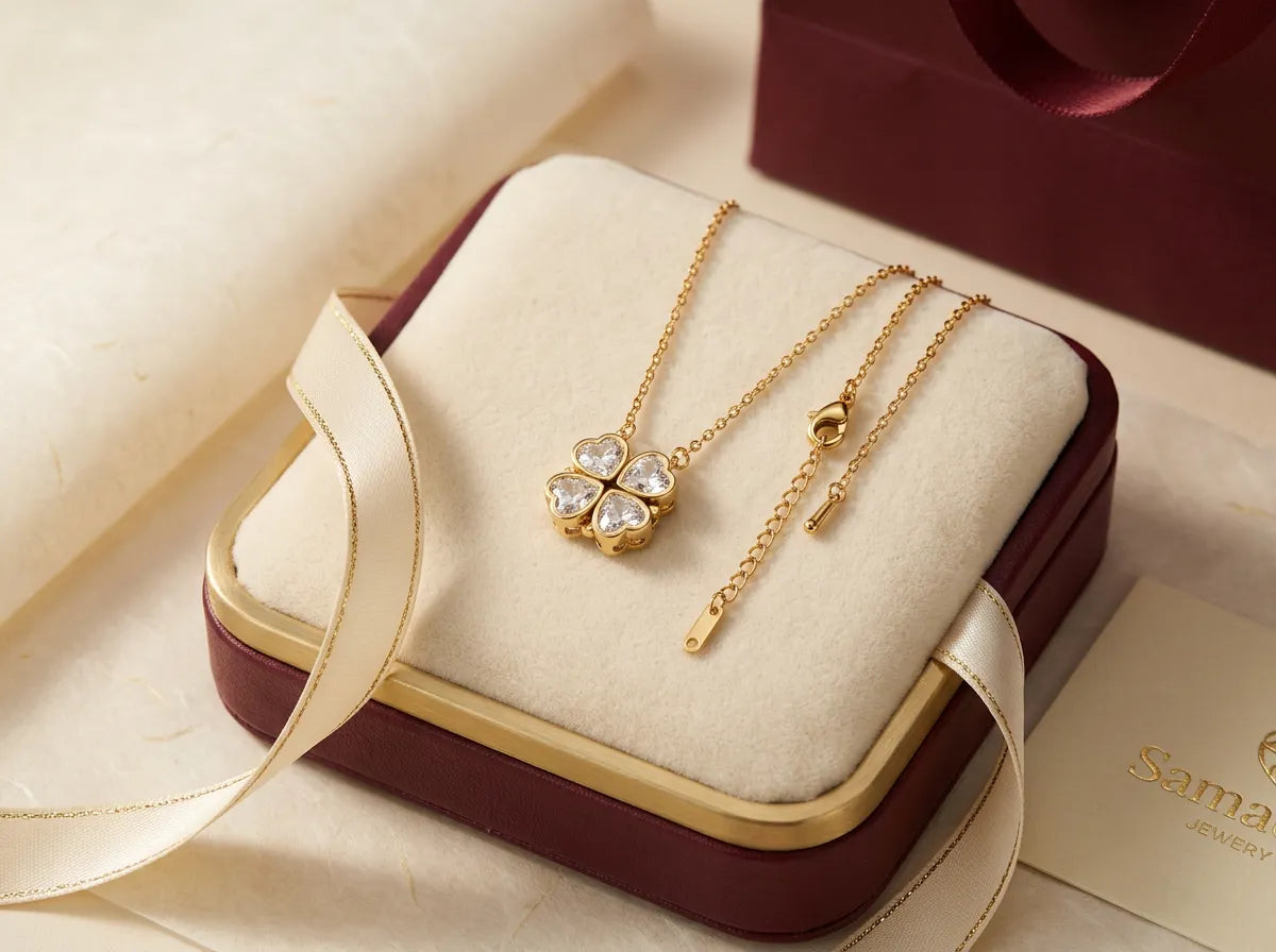 Clover Heart Convertible Pendant