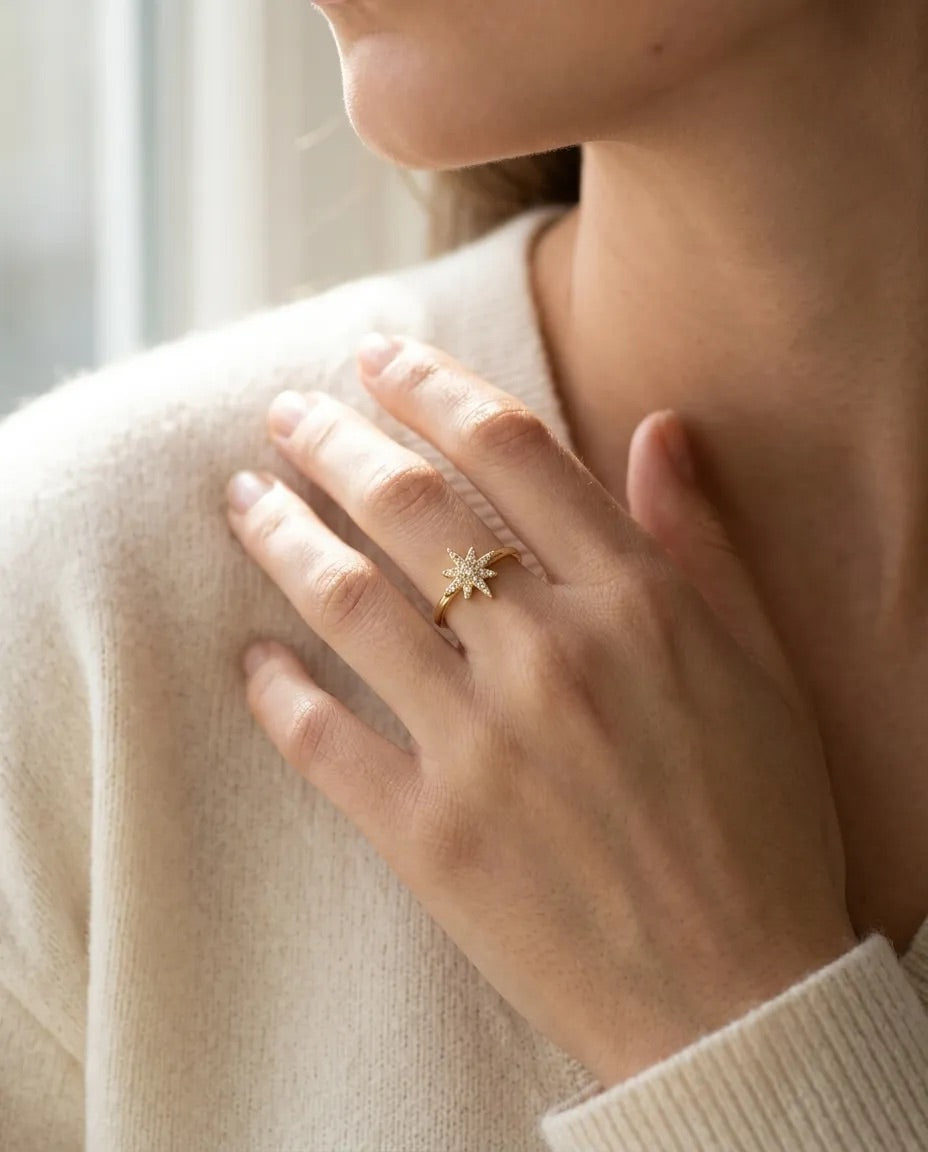 North Star Delicate Solitaire