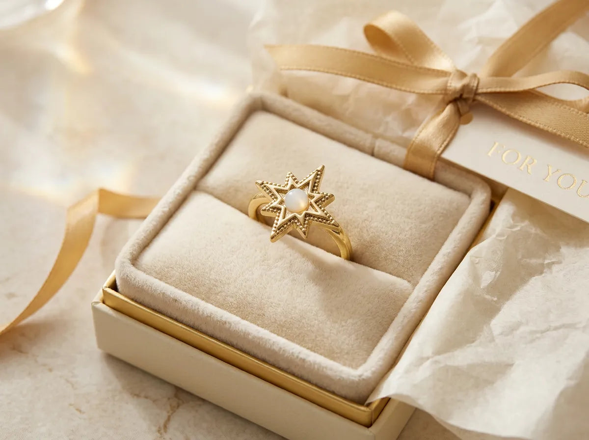 Nova Starburst Statement Ring