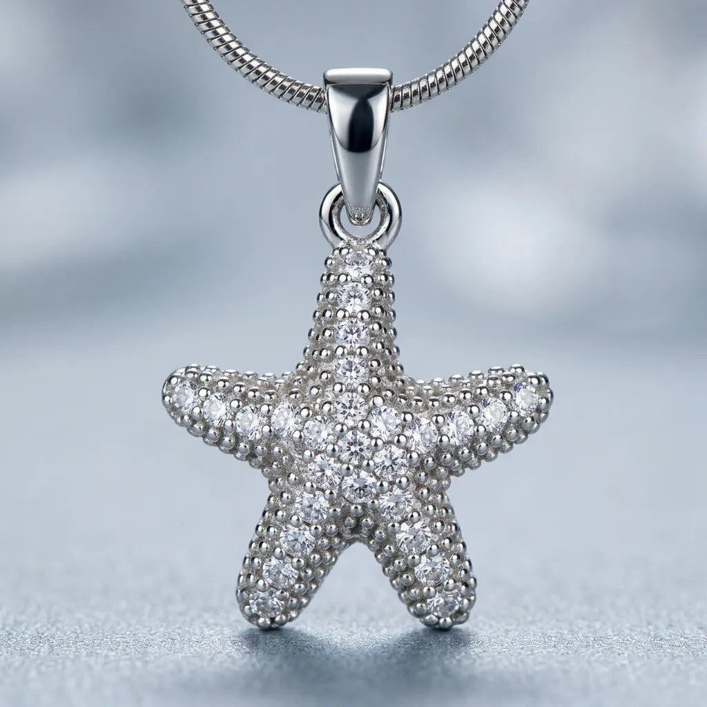 Celestial Starlet Droplet Pendant