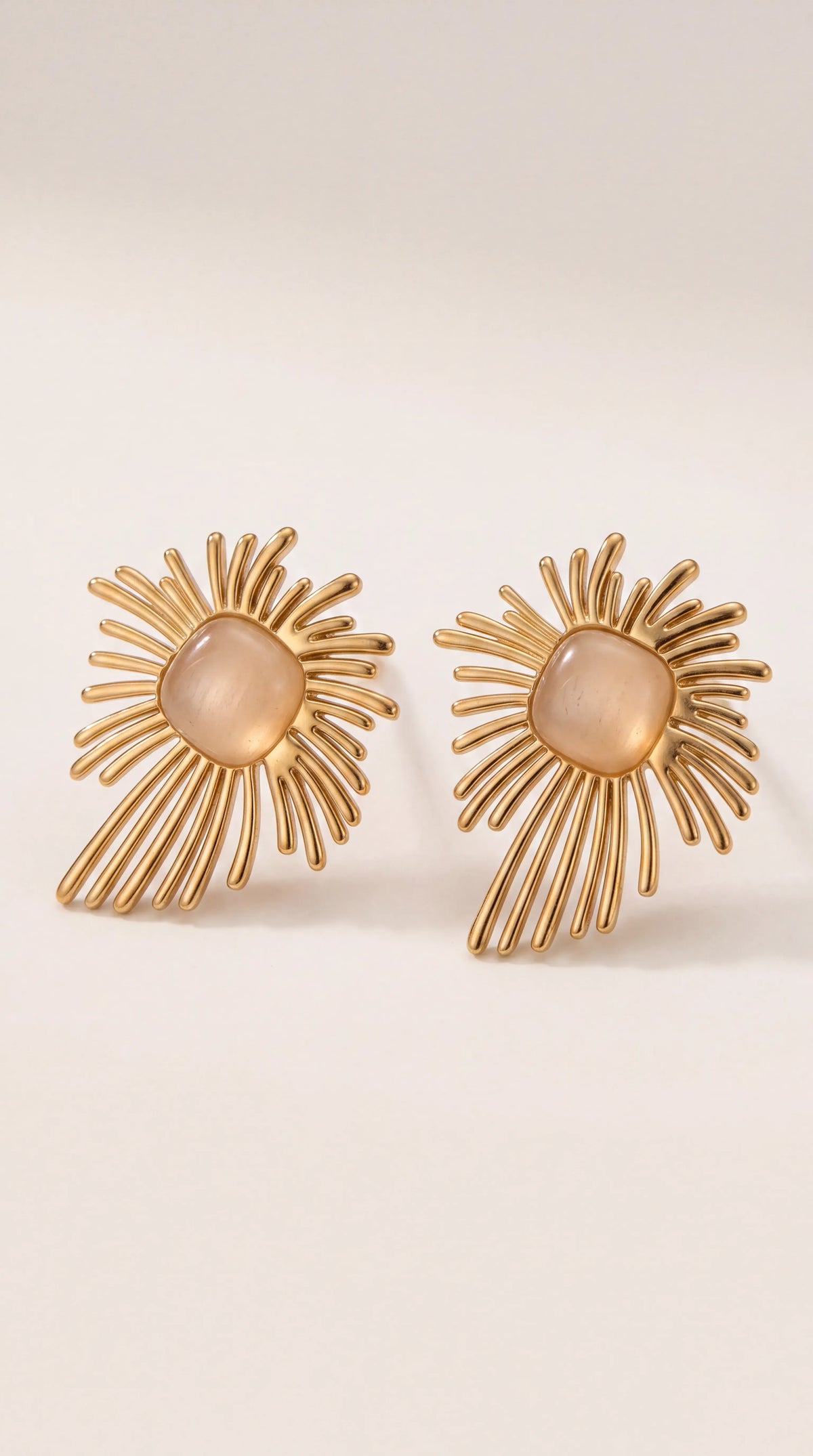 Radiant Sunburst Statement Studs
