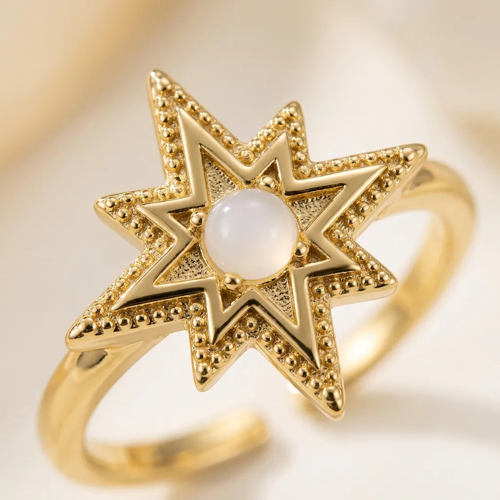 Nova Starburst Statement Ring