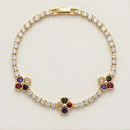 Station Flower Silk Chain