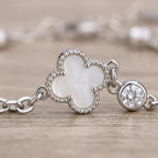 Amour Mother-of-Pearl Quad Clover Bracelet