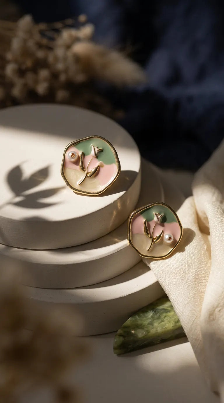 Meadow Flower Studs