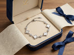 Amour Mother-of-Pearl Quad Clover Bracelet