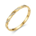 Twisted Pavé Rope Bangle