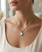 Minimalist Cylindrical Capsule Pendant