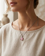 Opal Oval Shimmering Necklace