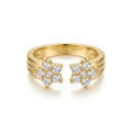 Blossom Pearl Open Ring