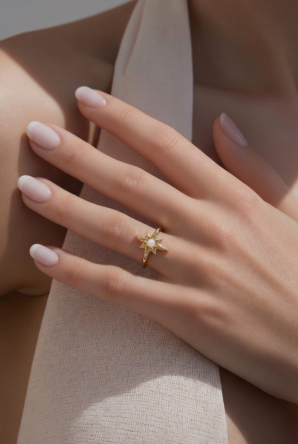 Nova Starburst Statement Ring