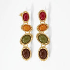 Multi-Tier Earth Gemstone Drops