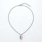 Opal Oval Shimmering Necklace