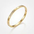 Modern Bar Hinged Bangle