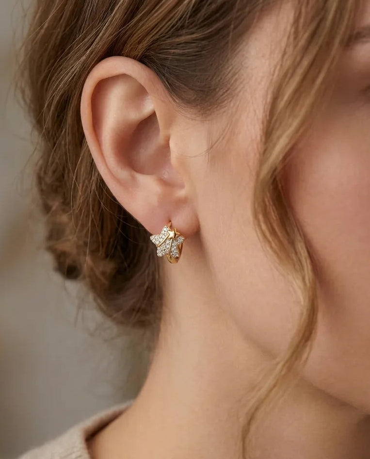 Aria Blush Blossom Studs
