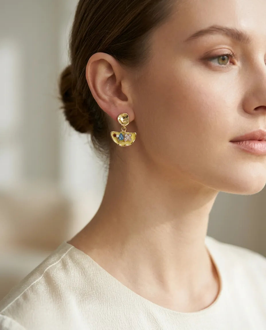 Art-Deco Mosaic Drops
