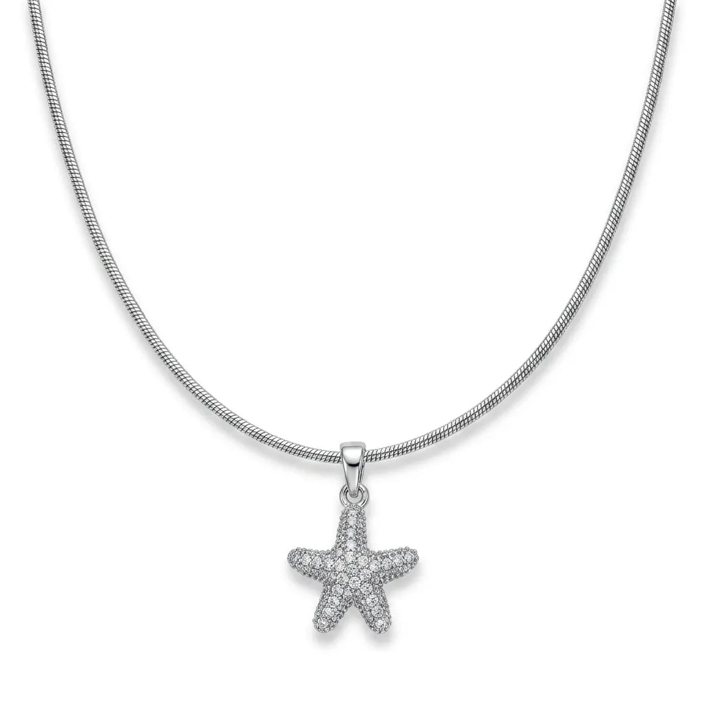 Celestial Starlet Droplet Pendant