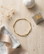 Minimalist Wave Bangle