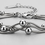 Intertwined Triple Link Bracelet