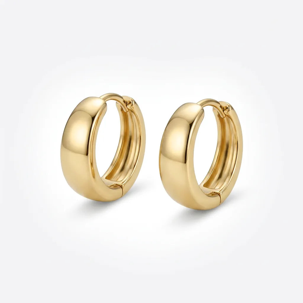 Chunky Aura Hoop Earrings