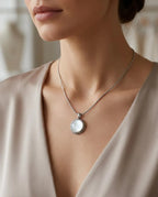 Minimalist Cylindrical Capsule Pendant
