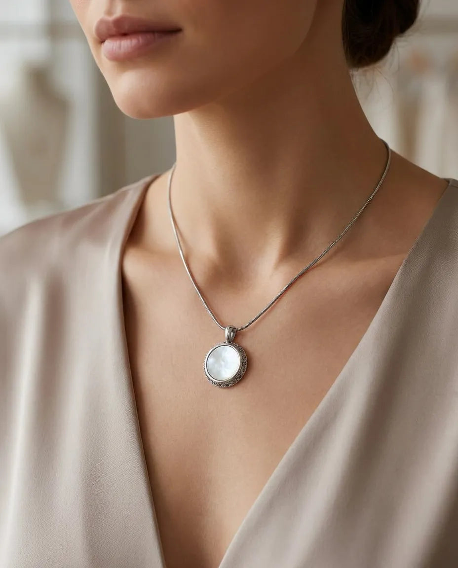 Minimalist Cylindrical Capsule Pendant