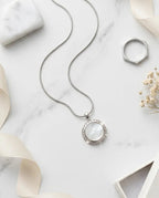 Minimalist Cylindrical Capsule Pendant