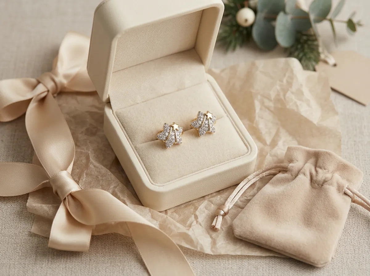 Aria Blush Blossom Studs