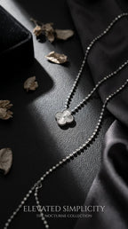 Petite Crystal Clover Pendant
