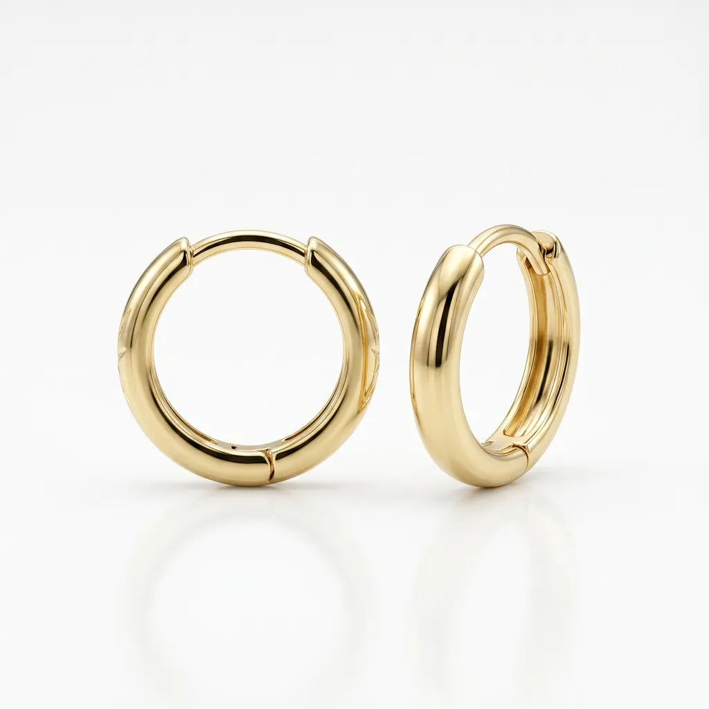 Polished Petite Hoop Earrings