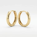 Classic Sleek Huggie Hoops