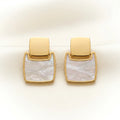 Mother-of-Pearl Square Drops