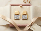 Mother-of-Pearl Square Drops