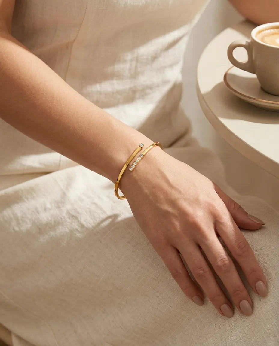 Dual Interlocking Sleek Cuffs