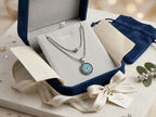 Double Layer Evil Eye Medallion