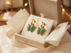 Jade Butterfly Chain Drops