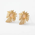 Radiant Sunburst Statement Studs