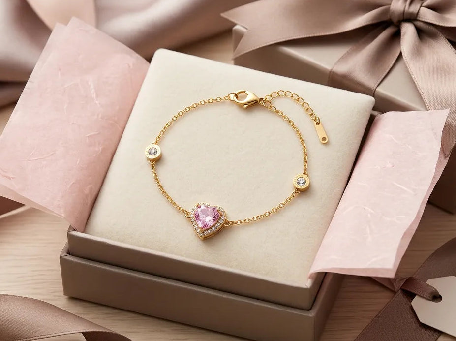 Amour Crystal Heart Pendant
