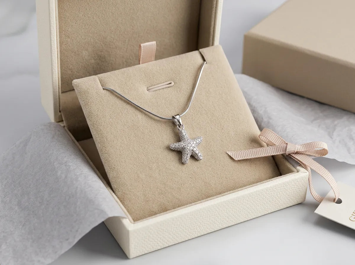 Celestial Starlet Droplet Pendant