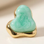 Asymmetric Mint Quartz Drops