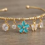 Charmed Turquoise Star Cuff