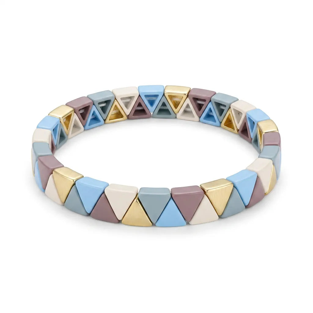 Geometric Ceramic Bangle