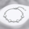 Amour Mother-of-Pearl Quad Clover Bracelet