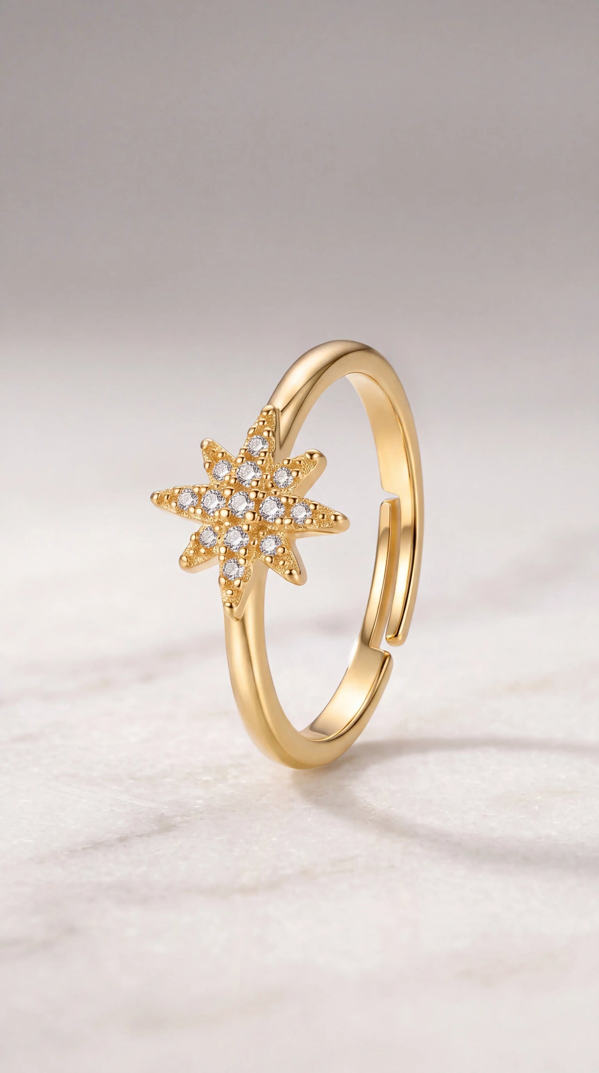 North Star Delicate Solitaire