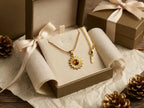 Miniature Sunflower Medallion Chain