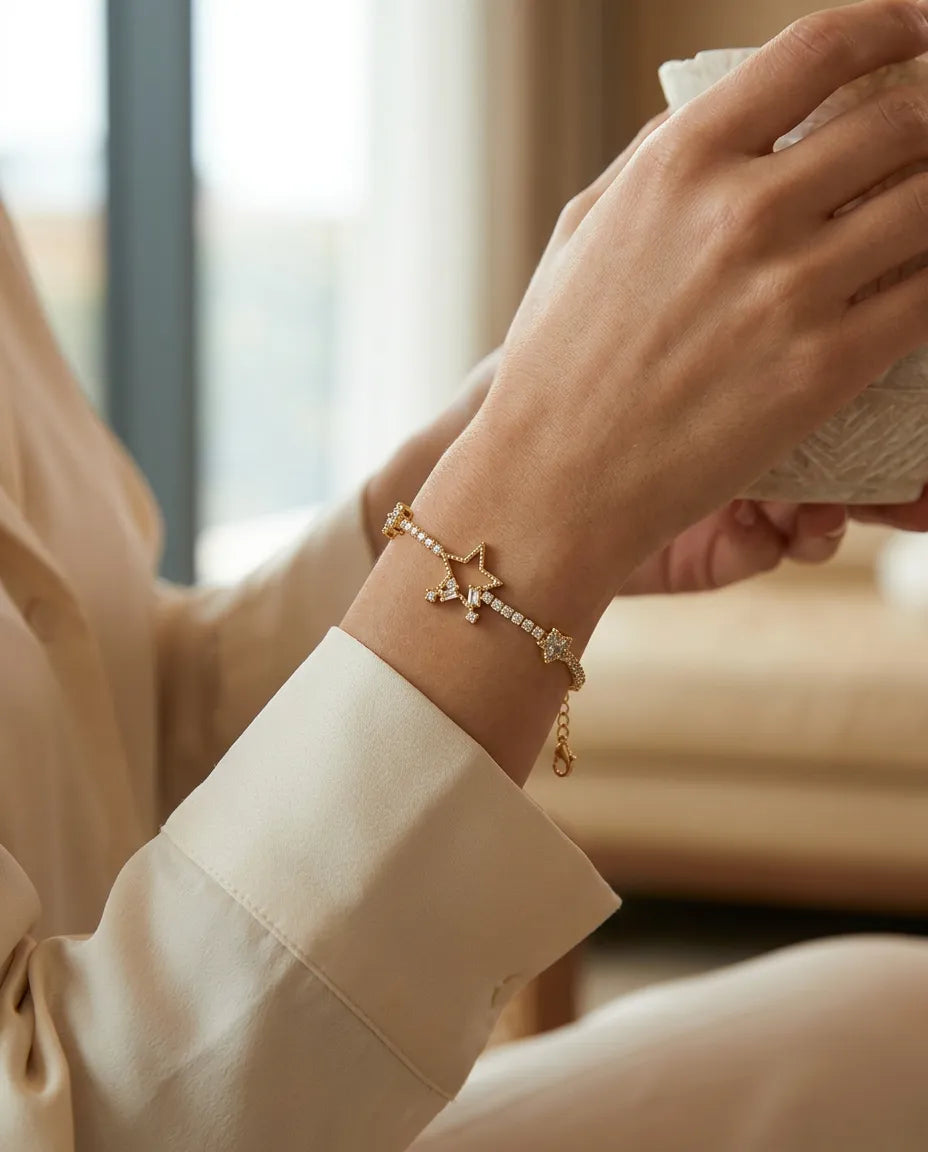 Lyra Pearl Starlet Bracelet